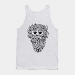 Bearded Man Tank Top